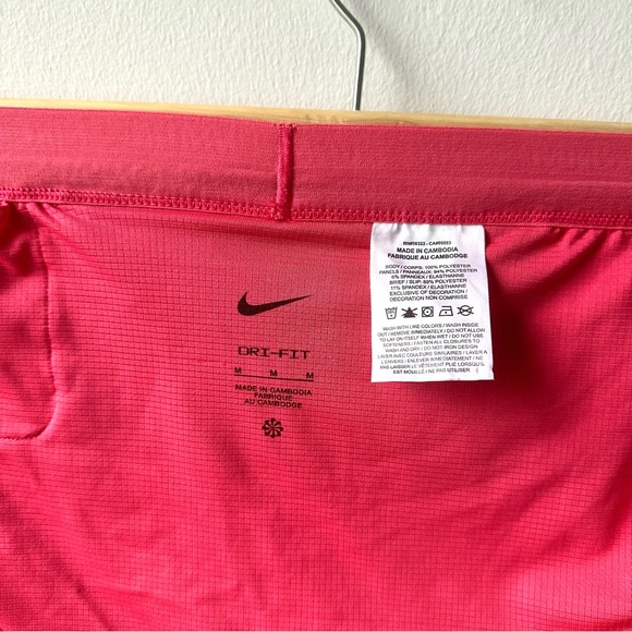 Nike Medium Dri-FIT Men’s Pink Athletic Running Shorts DM4755-629 Pockets Lined - Picture 10 of 10